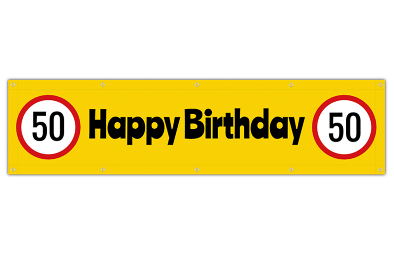 Geburtstag Banner online selbst gestalten für 35 € — Foto Nr. 2