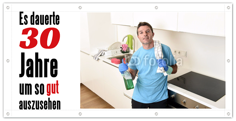 Geburtstags-Banner ab 39 € zum online selbst gestalten — Foto Nr. 2